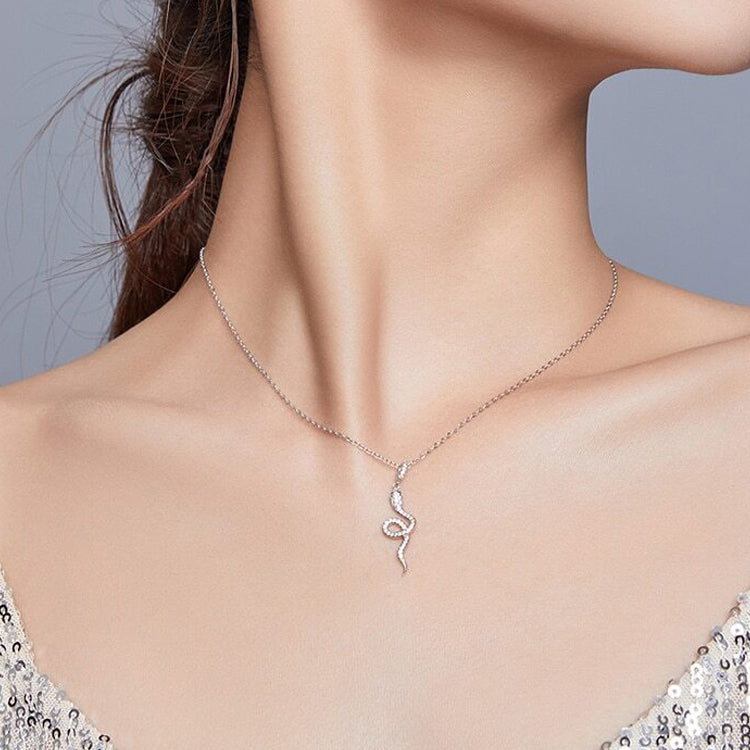 Collana "Snake" Regolabile Argento 925