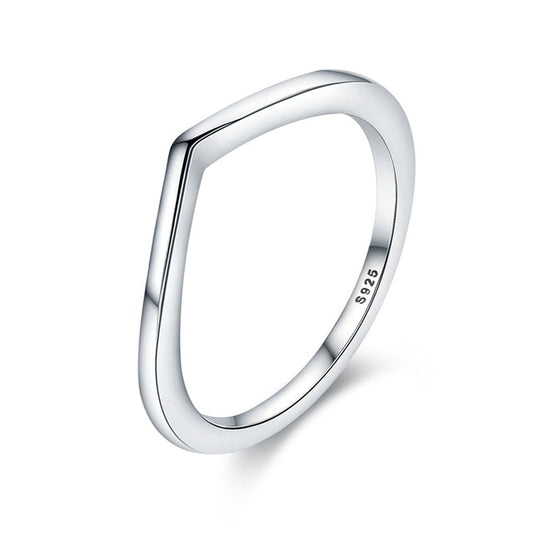 Anello "Goccia" Minimal Argento 925