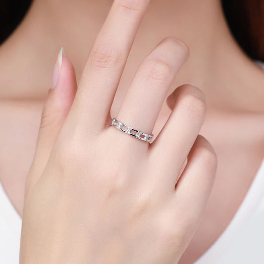 Anello "Fascia" Argento 925