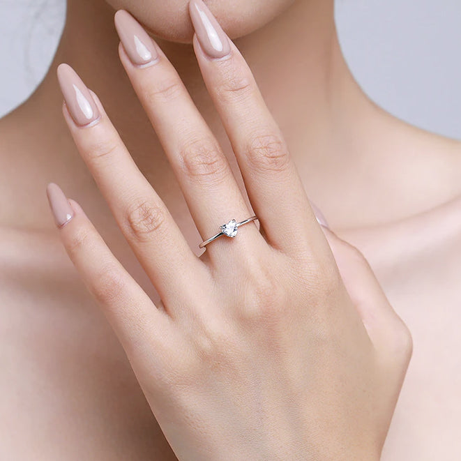 Anello "Punto Luce" Love Argento 925