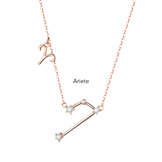 Collana "Stars" Argento 925 & Oro Rosa 18kt