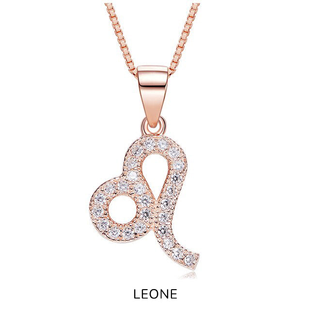 Collana "MyZodiaco" Argento 925 & Oro Rosa 18kt