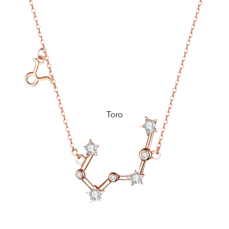 Collana "Stars" Argento 925 & Oro Rosa 18kt