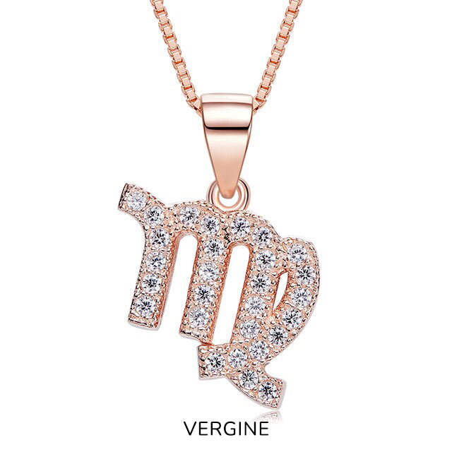 Collana "MyZodiaco" Argento 925 & Oro Rosa 18kt