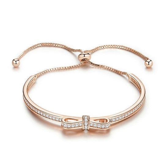 Bracciale "Fiocco" Regolabile Argento 925