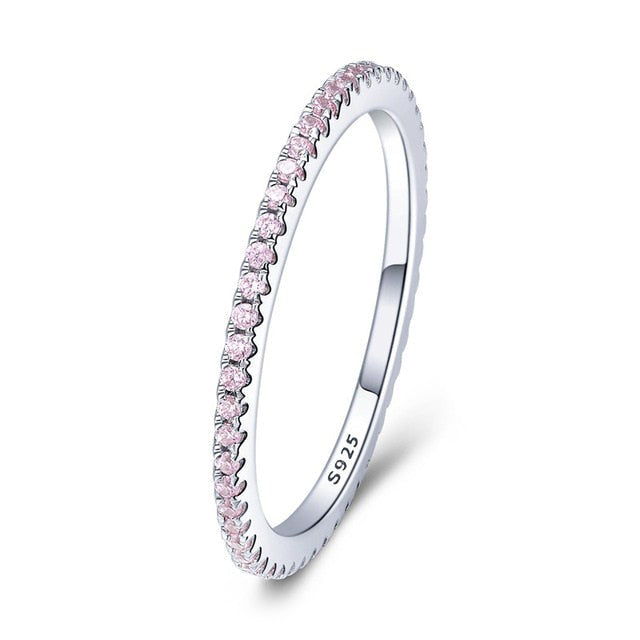 Anello "Veretta" Pink Argento 925