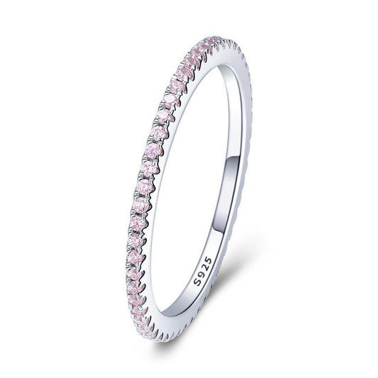 Anello "Veretta" Pink Argento 925
