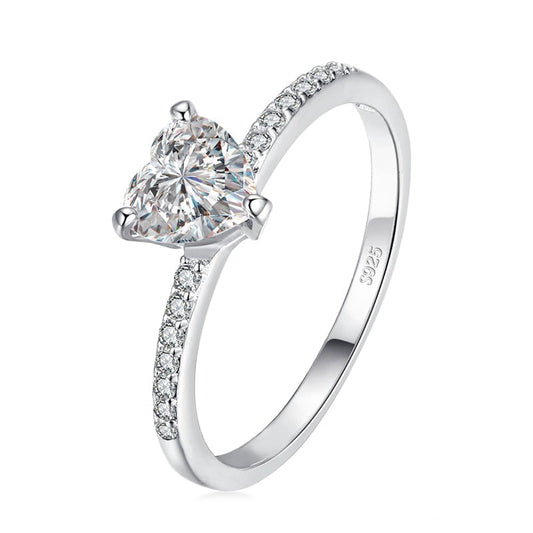 Anello "Love" Pavé Argento 925