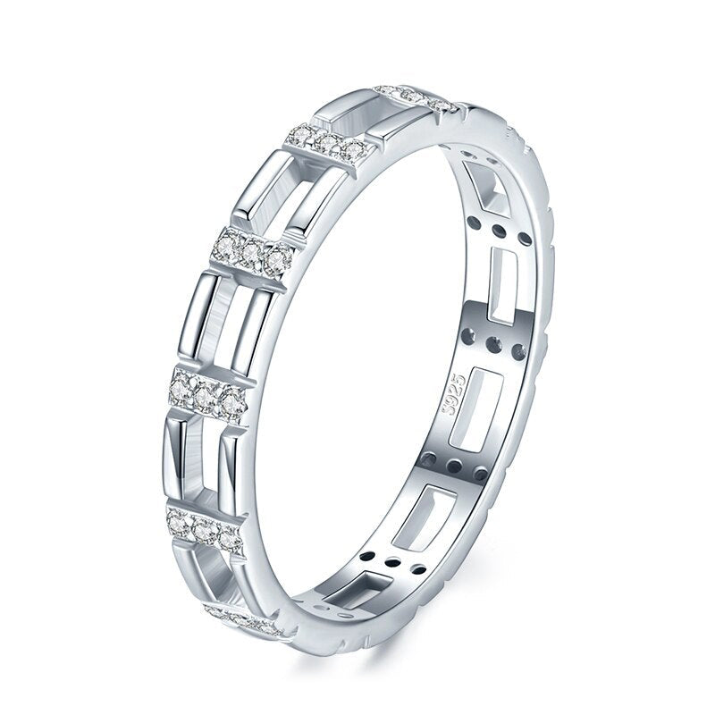 Anello "Fascia" Argento 925
