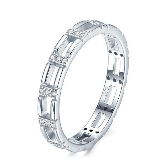 Anello "Fascia" Argento 925