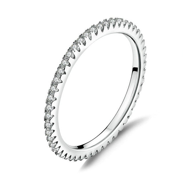 Anello "Riviere" White Argento 925