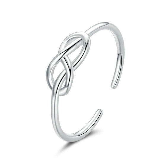 Anello "Nodo" Regolabile Argento 925