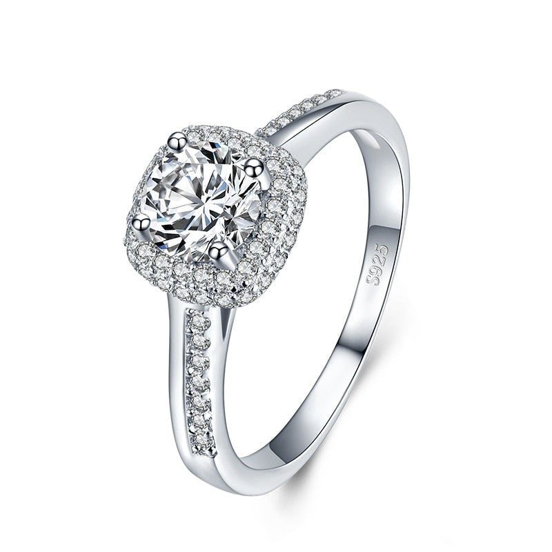 Anello "Classic" Pavé Argento 925